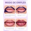 Erinde 3Pcs Tinte Labial Peel-off, Brillo Labial Líquido Mate,134