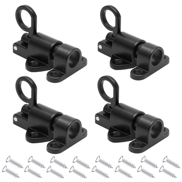 alwaiiz Pack of 4 Automatic Door Latches, Spring Lock with