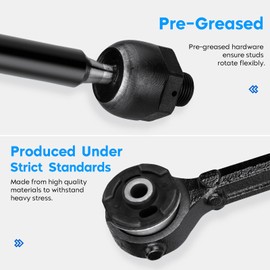 14PCS RWD Front Control Arms w/Ball Joints for Chrysler 300 Dodge Challenger Charger Sway Bars Tie Rods Suspension Kit - K620177 K620178 K620258 K620257 K010534 K80823 K80822 K80996