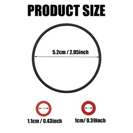 Carburetor Float Bowl Gasket Kit for GX240 GX270 GX340 GX390 Engines and More, Bowl Gasket Seal & Bolt Washer Rebuild Accessories Fuel Leak Repair Parts