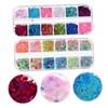 Healvian Butterfly Nail Art Sequins of Manicure Accessories for Stunning