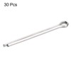sourcing map Split Cotter Pin, 4mm x 80mm Stainless Steel