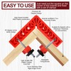 Versatile 90 Degree Clamp Set – Essential Woodworking Tools for