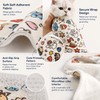 Cat Grooming Wrap for Nail Trimming – Self-Adherent Swaddle Cloth