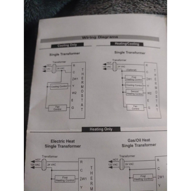 ICM SC2311L Simple Comfort 2 Stage Thermostat Cool Heat Pumps