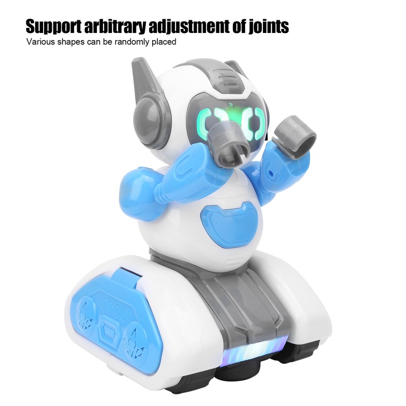 Dancing Robot Toy 360° Rotation with Cool Light Music Model