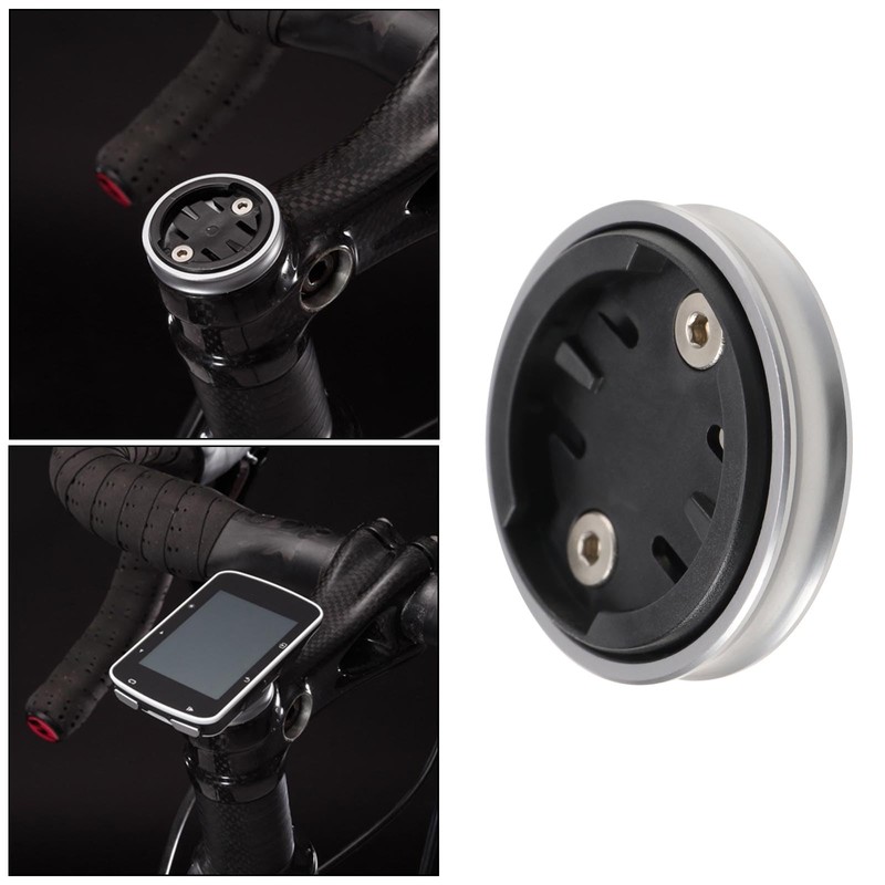 EMSea Bicycle Computer Mount Adapter Top Cap Aluminium Alloy Holder