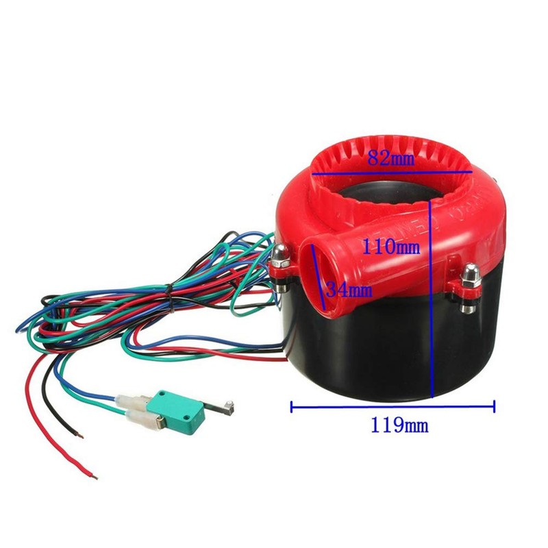 Universal Car Fake Dump Electronic Turbo Blow Off Hooter Valve