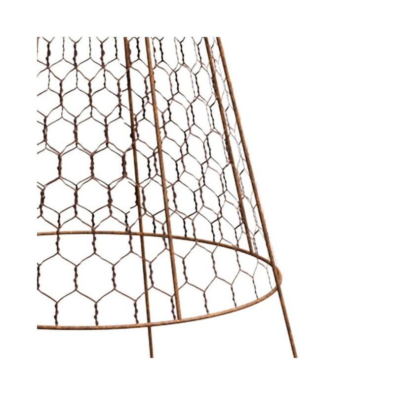 Panacea Rustic Wire Garden Cloches, Set of 6 – 20"