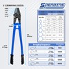 SPENDINS 24 Inch Hand Swaging Cutting Tool, Wire Rope Crimping
