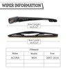 HODEE Rear Wiper Arm Blade Nut Set Replacement for ACURA