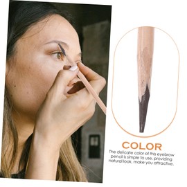 Beavorty Wooden Eyebrow Shaper Pencil Natural Eyebrow Pencil Non-smudge Waterproof for Women Long-lasting Makeup Eyebrow Pencil