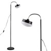 Lightdot LED Floor Lamp with Adjustable Gooseneck, Modern Standing Pole