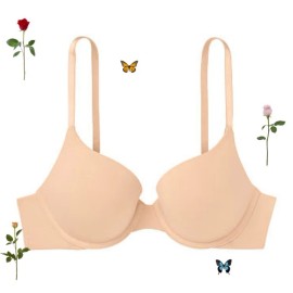 Victoria's Secret 38DD Cameo Beige Soft Extreme Lift Victorias Secret Full Coverage PushUp UW Bra