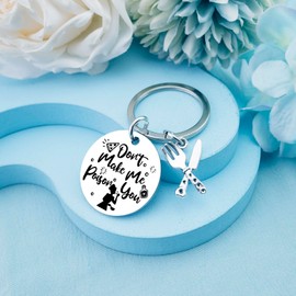 Davrock Chef Gifts for Women Unique Baking Gifts Cooking Jewelry Chef Keychain Charm for Cooks Cooking Lovers