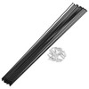 INFINAUTO 20 Set 14G Straight Pull Bicycle Spokes 257mm Straight