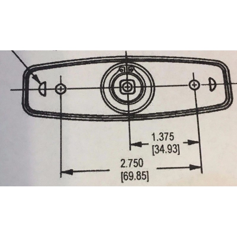 TRIMARK TM929 Keys Truck Bed Tonneau Cover Lock Pop-up T-handle