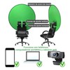 142cm Round Green Screen Backdrop Portable Green Screen Chair Background