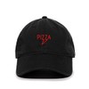 Tech Design Pizza Baseball Cap Embroidered Cotton Adjustable Dad Hat