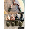 haoa Leather Suspenders, Y-Shaped, 0.6 inches (15 mm), Unisex, Double