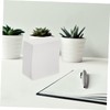 Tofficu White Memo Cube Refill Blank Paper Note Pad Non-Sticky