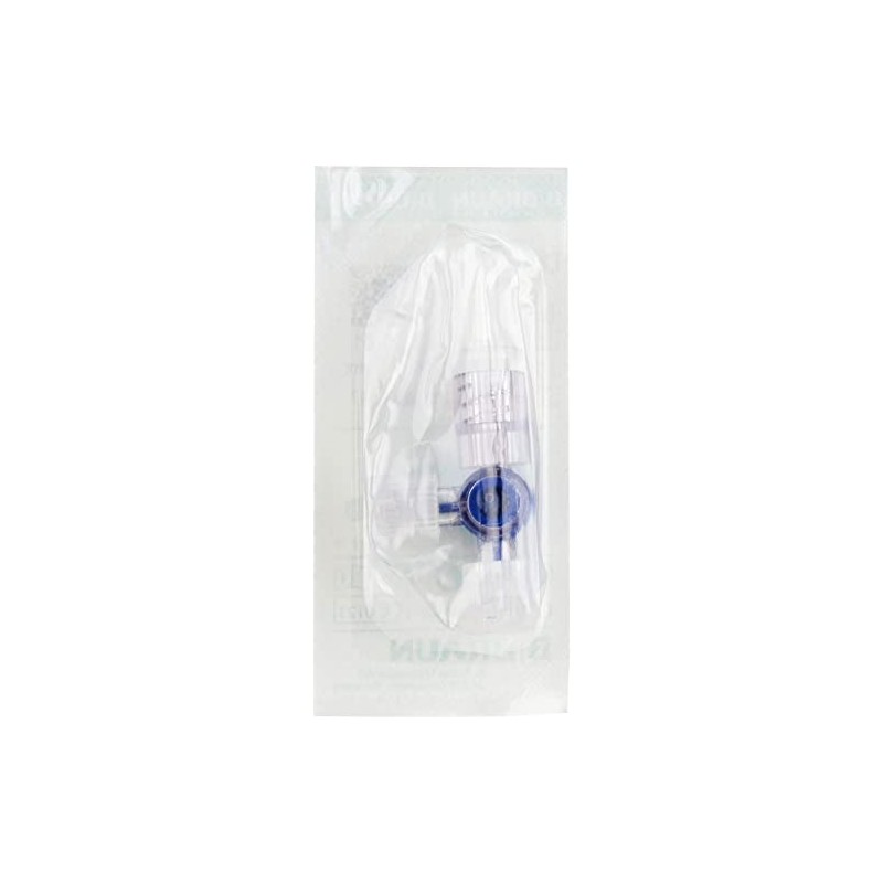 Discofix-3 Three-Way Tap 360° Rotatable Blue