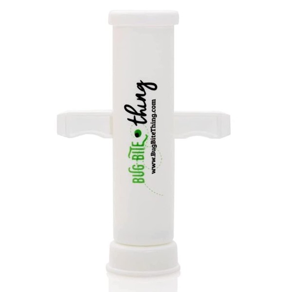 BUG BITE THING Suction Tool, Poison Remover - Bug Bites and Bee/Wasp Stings, Natural Insect Bite Relief, Chemical Free - White/Single