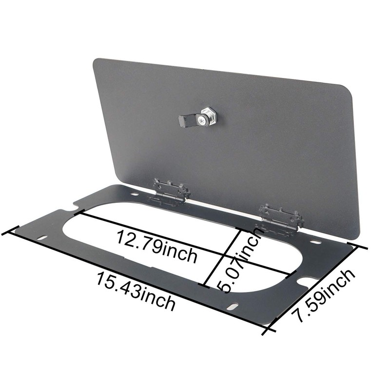 Hooke Road RAM Rear Seat Floor Storage Organizer Tray Lock