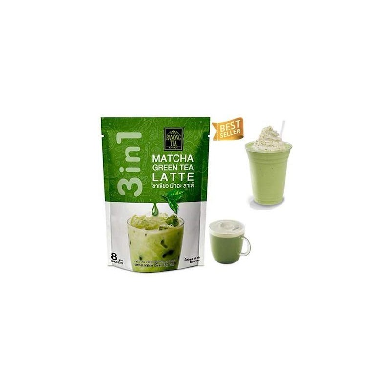 Ranong Tea Matcha Green Tea Latte Instant Drink Mix -