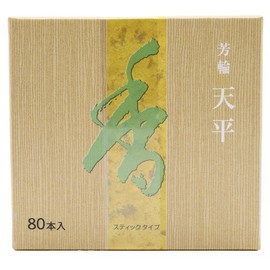 Zen Minded Shoyeido Horin Ten-pyo Tenpyo Peaceful Sky, Japanisches Premium-Räucherstäbchen Aus Natürlichem Adlerholz – 80 Stäbchen-Set Für Meditation, Yoga Und Aromatherapie