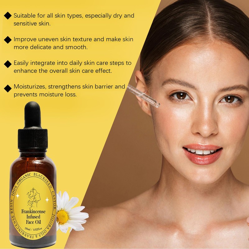 Frankincense Resin Oil for Face, Frankincense Oil for Skin, Frankincense