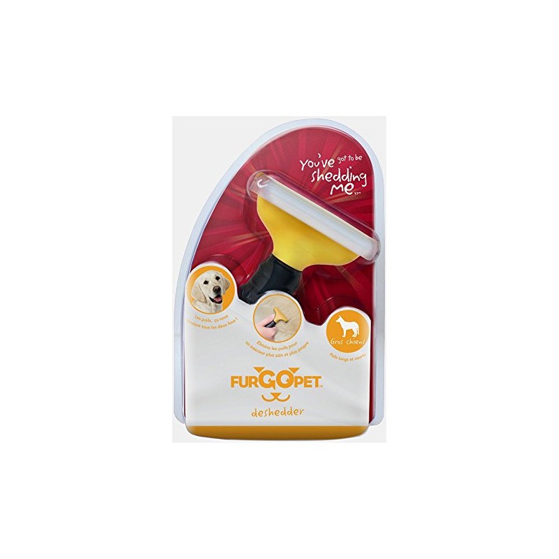 Furgopet Fur Go Pet 00209 Large Dog Deshedder Tool