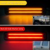 Bestview 2-Row Full LED Side Marker Lights for Hummer H2