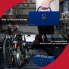 P.I.T. 12 Inch Tool Box,Portable Small Steel ToolBox with Metal