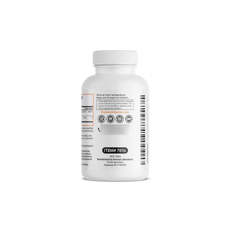 2pc Vitamina K2 90mcg + D3 5000iu 2 En 1