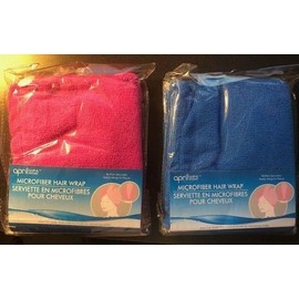 Unbranded 2 - Microfiber Hair Wraps Towel Drying Bath Spa Head Cap Turban Twist Dry Shower