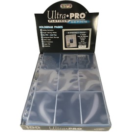 Ultra-Pro Platinum 9-Pocket Hologram Pages (25 pcs.)