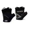 LEONE 1947, Gym Gloves, Unisex Adult, Black, M, AB712