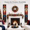 Nutcracker Outdoor Christmas Decorations Banner, for Xmas Party Door Decor