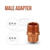 Supply Giant DDNA0034 Male Adapter Fitting with C X M