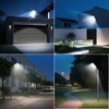 Solar Street Lights Outdoor Waterproof, 20000LM 6500K Motion Sensor LED