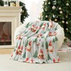 Cozy Bliss Gnome Throw Blanket Christmas Blanket Warm Plush Throw
