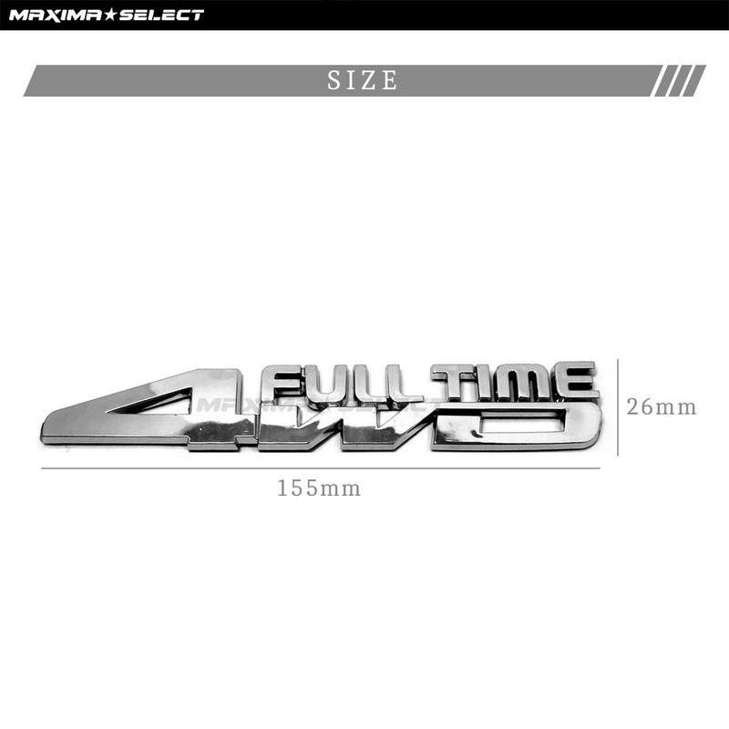 MAXIMASELECT FULL TIME 4WD Emblem AWD REAL TIME 4WD SUV