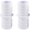 Steinbach Pool Accessory Double Hose Connector Diameter 32/32 mm, White,