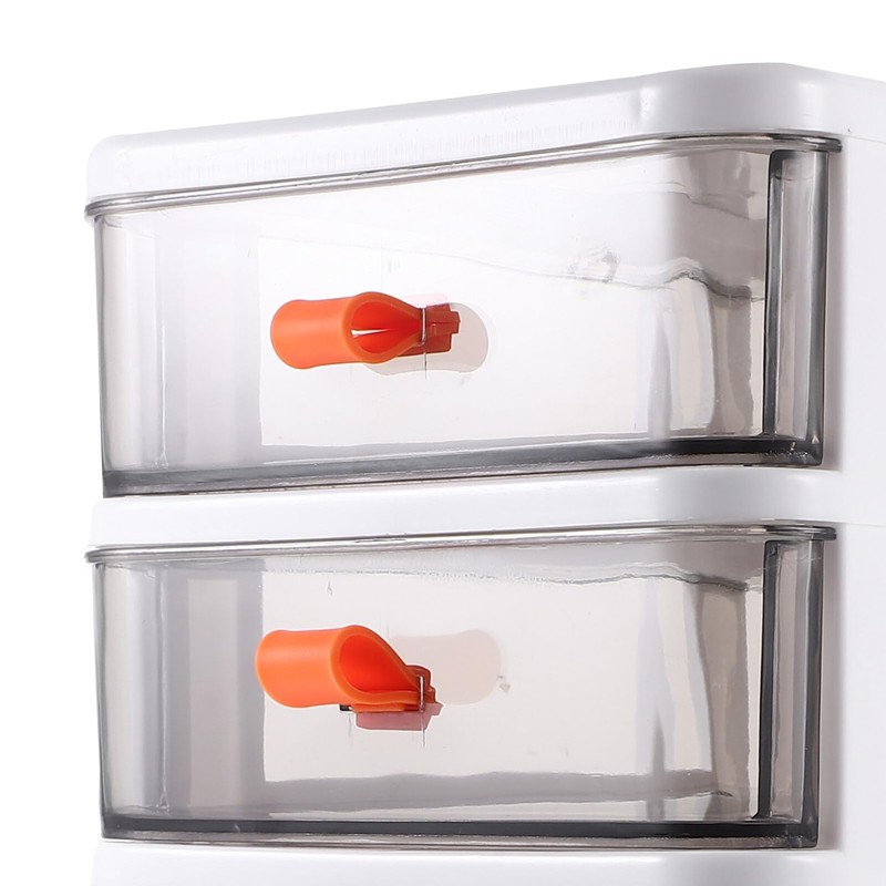 Operitacx desk drawer storage bins plastic storage drawers storage container