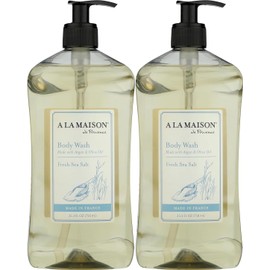 A LA MAISON Fresh Sea Salt Body Wash 25.36 Fl Oz, 2 Pack