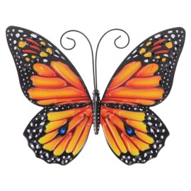 COHEALI 1pcs Metal Butterfly Wall Decor,Outdoor Fence Wall Art Decor,Butterflies Indoor Outdoor Hanging Wall Art