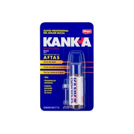 Kank-A Solución Bucal Aftas Benzocaína 20% Aplicador 9.7ml