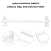 Double Rod Towel Rack Space Aluminum Rustproof Double Towel Bar