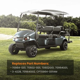 maXpeedingrods Golf Cart Steering Gear Box Assembly for EZGO TXT 2001-UP Gas & Electric, Replace# 70964-G01 70602-G01